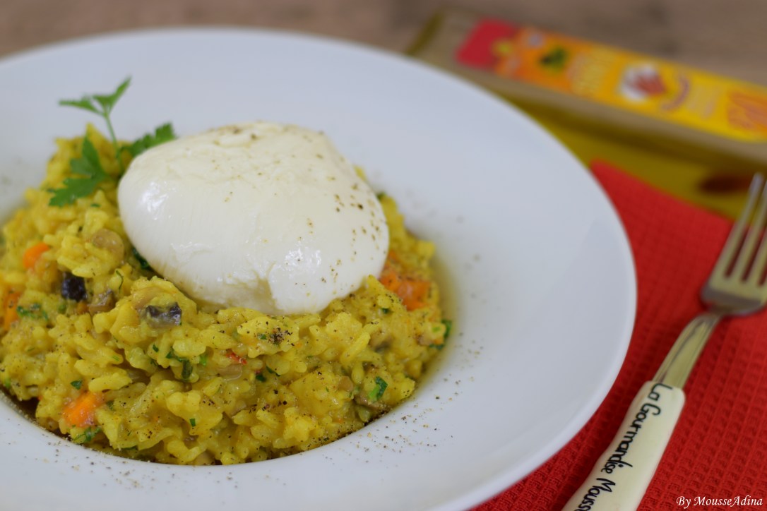 Pilaf cu ciuperci și legume