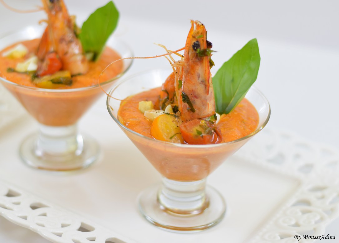 Salmorejo fine dining