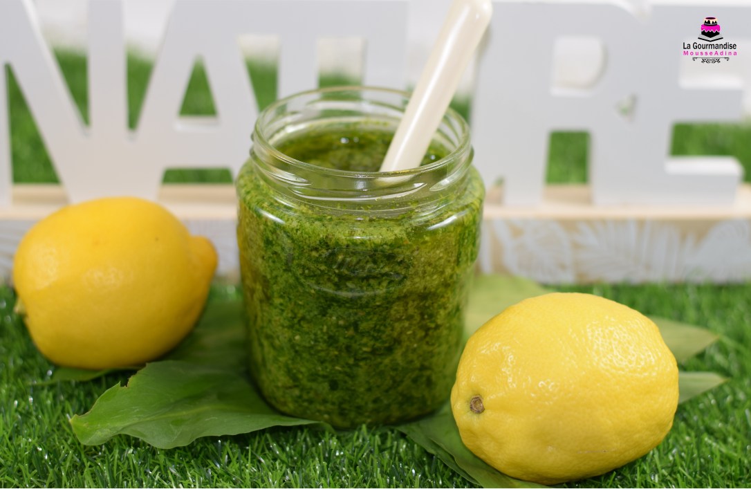 Pesto de leurdă și trufe.JPG